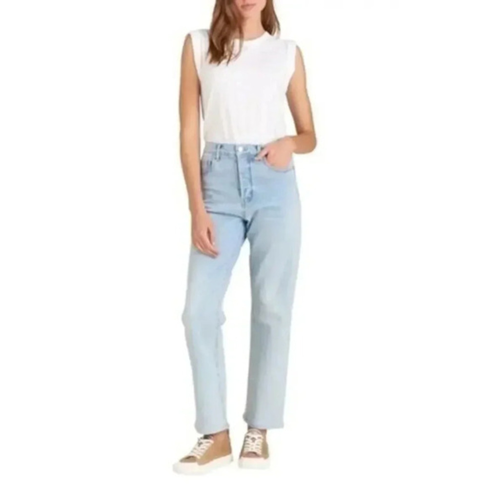 VERONICA BEARD Blake High-Rise Classic Straight Jeans B1367